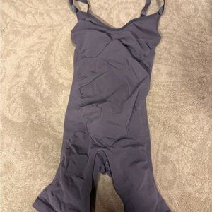 SKIMS Charcoal Shapewear Bodysuit